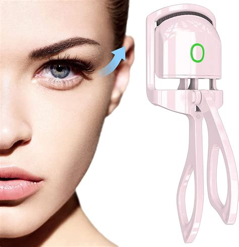 heated eyelash curler.